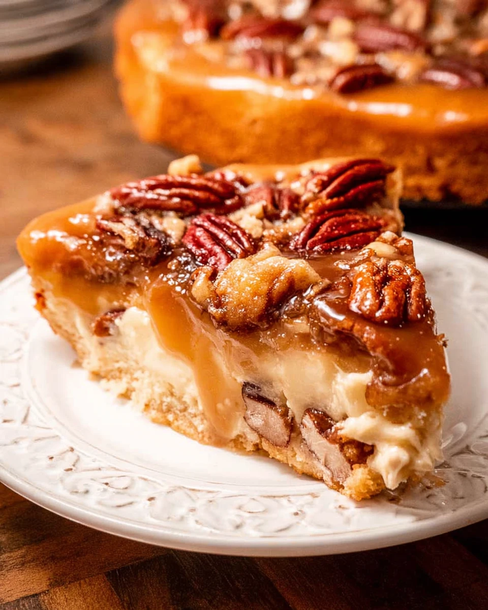 Gooey Butter Pecan Cake