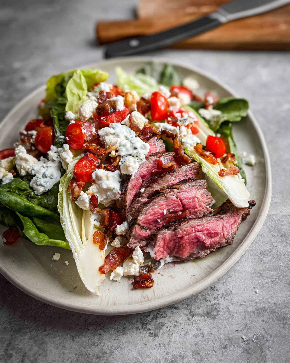 Grilled Wedge Steak Salad