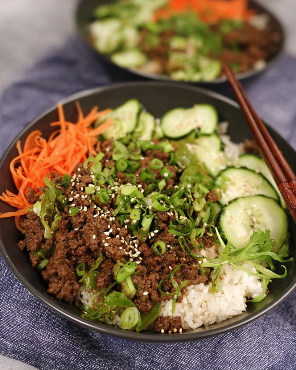 Ground Beef Bulgogi
