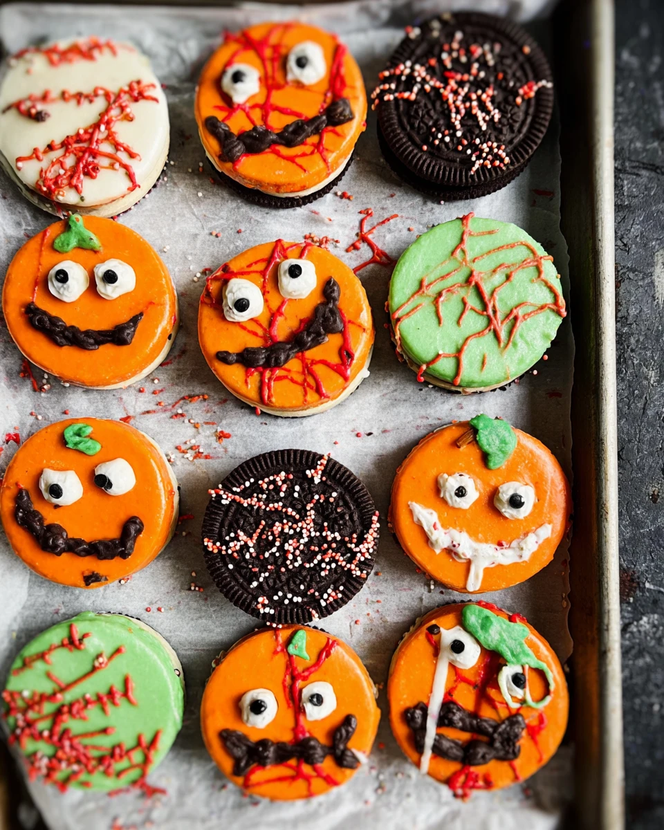 Halloween Oreos