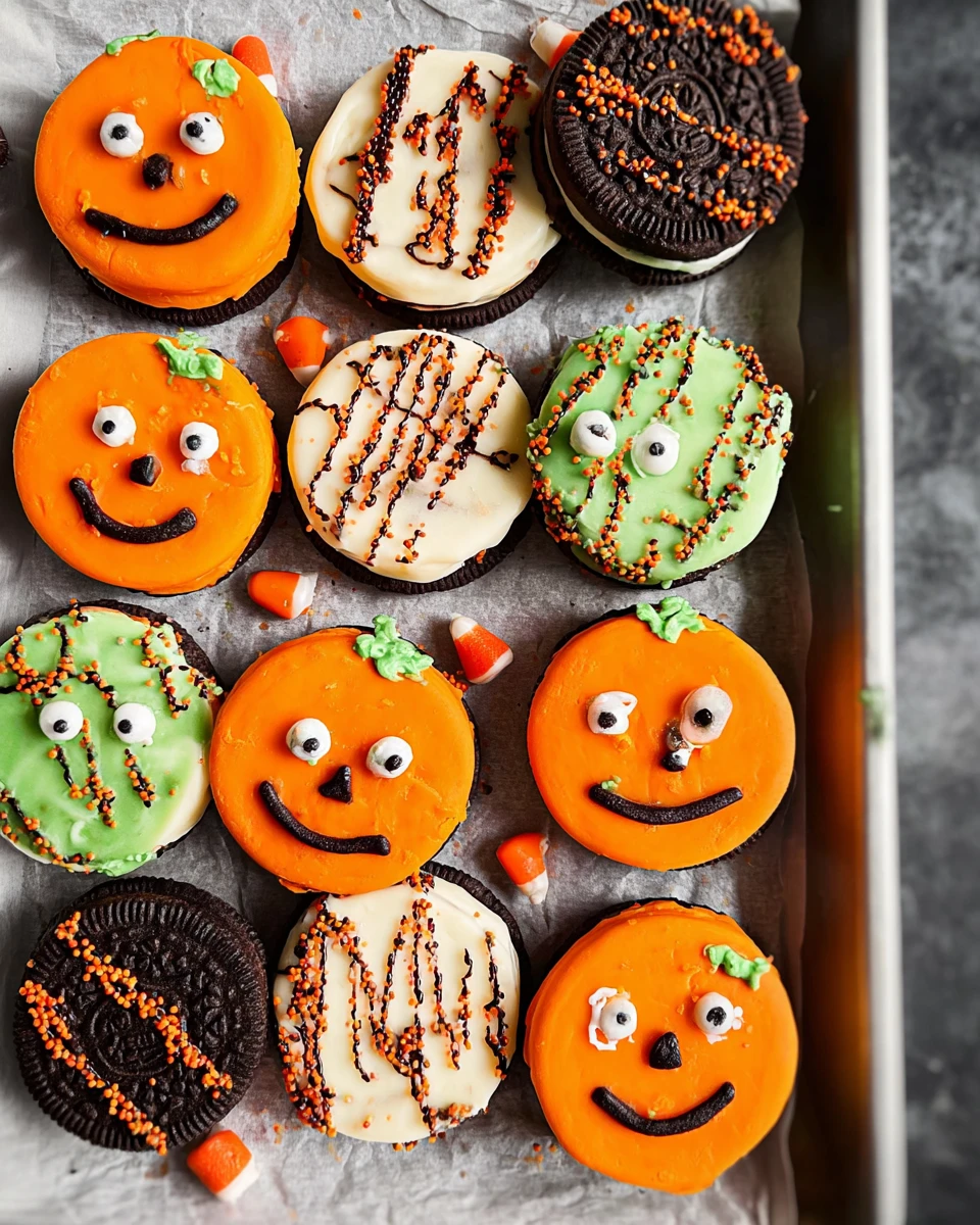 Halloween Oreos
