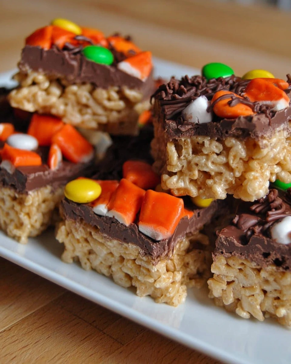 Halloween Rice Krispie Treats