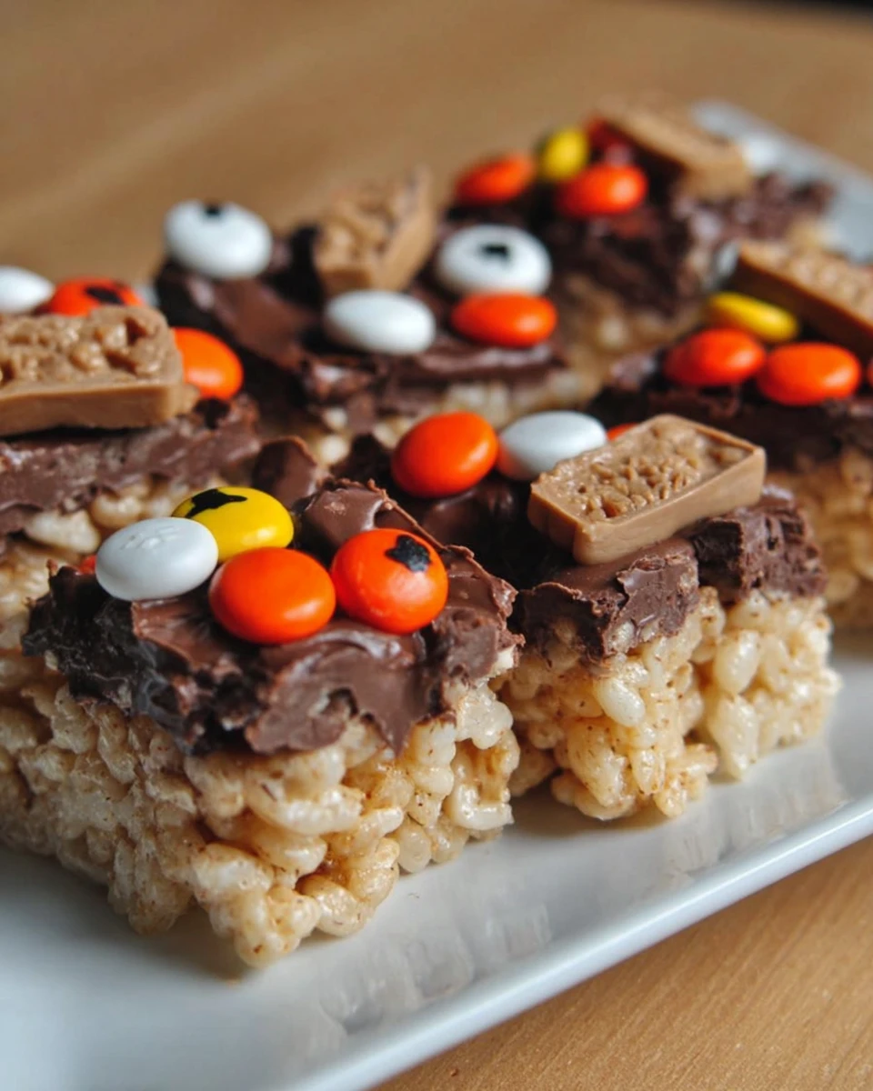 Halloween Rice Krispie Treats