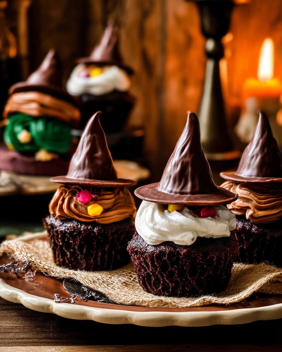 Harry Potter Sorting Hat Cupcakes