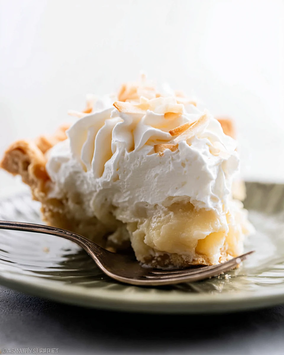 Homemade Coconut Cream Pie