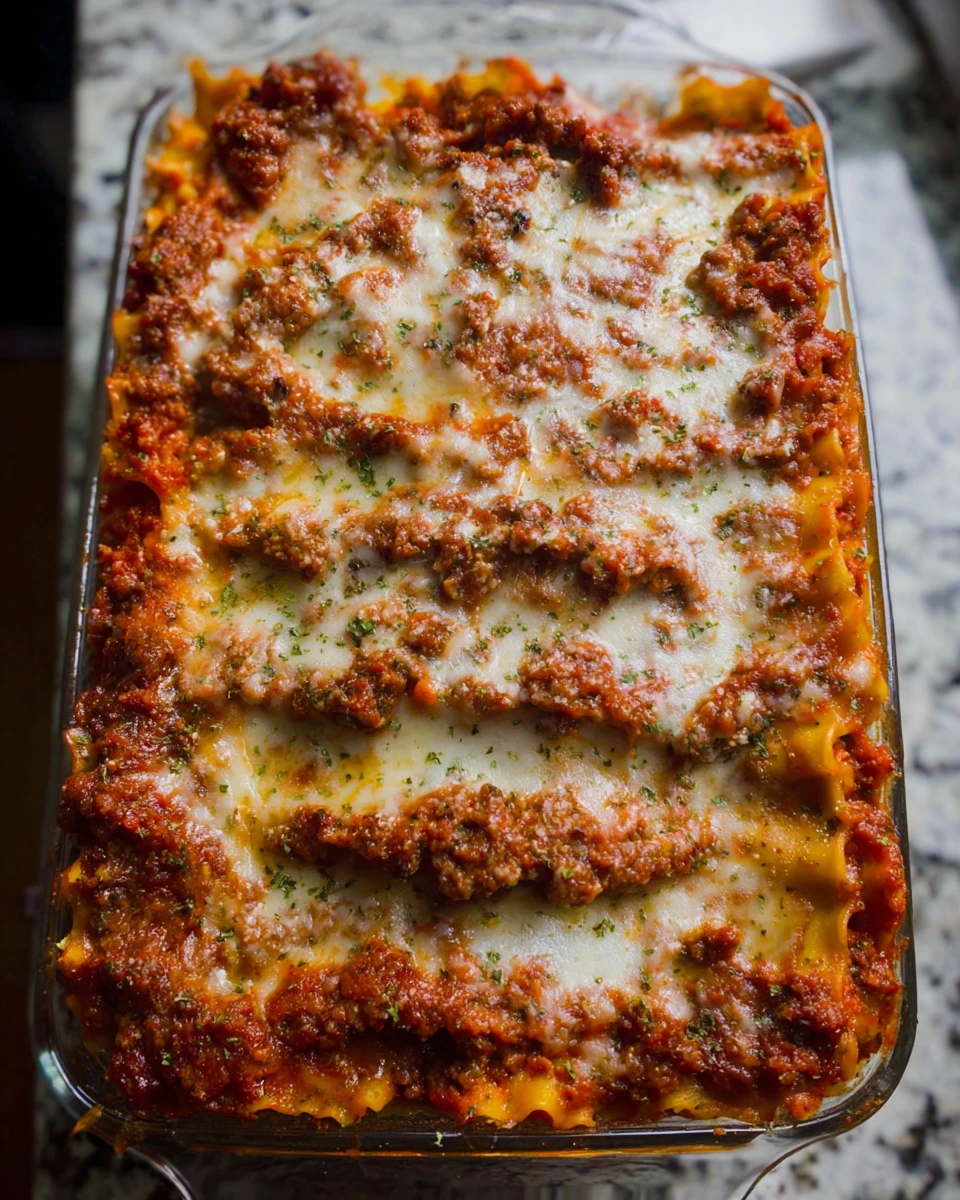 Homemade Lasagna