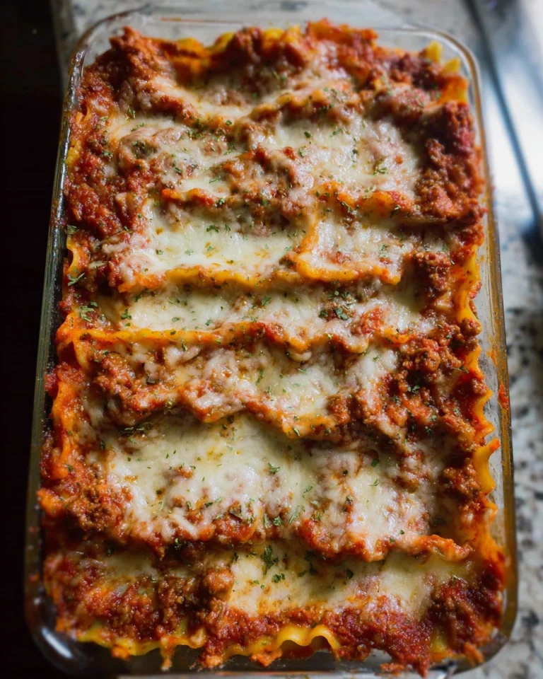 Homemade Lasagna