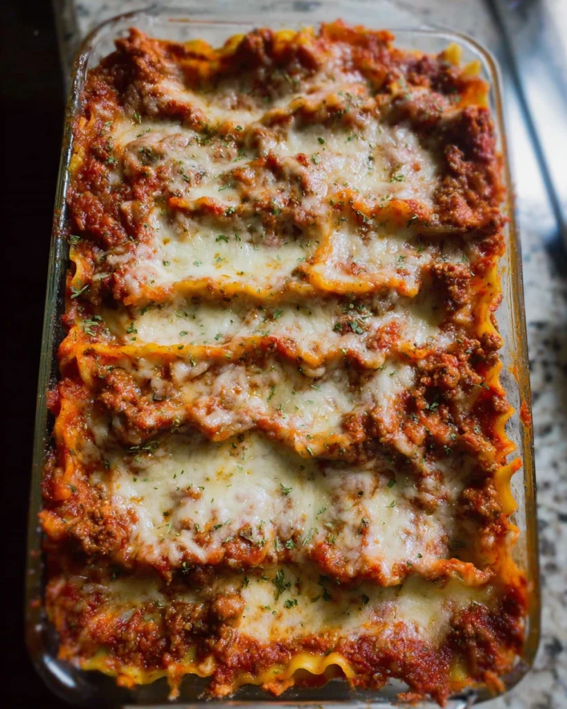 Homemade Lasagna