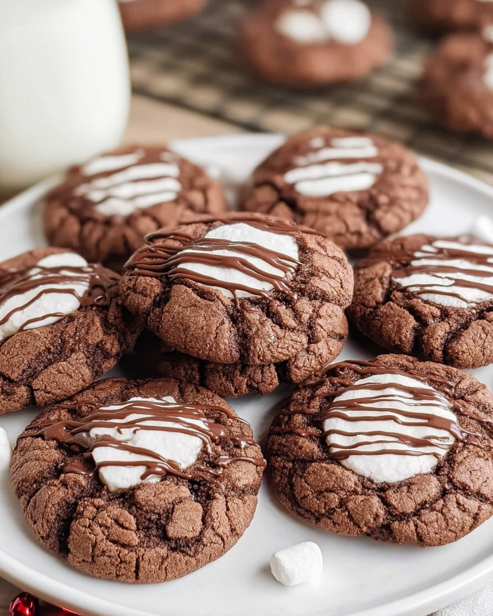 Hot Chocolate Cookies