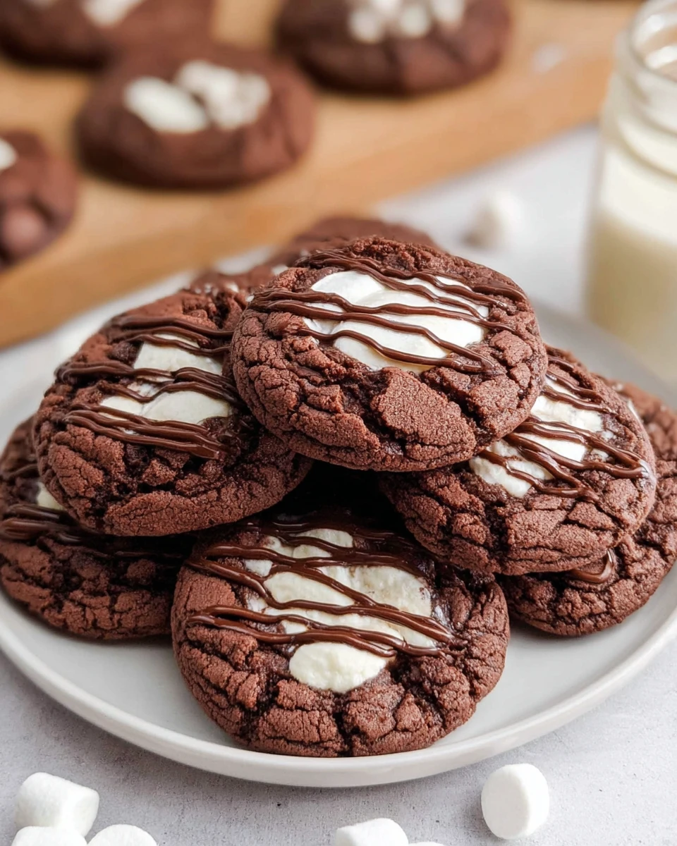 Hot Chocolate Cookies