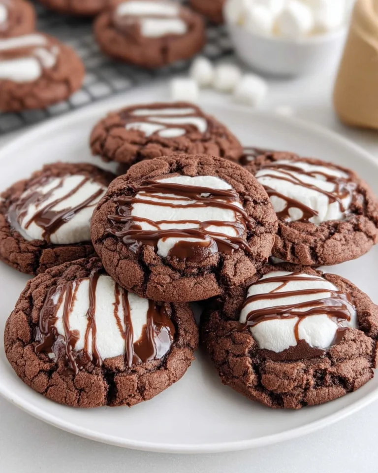 Hot Chocolate Cookies