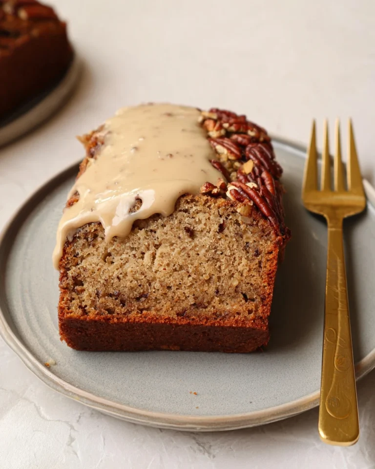 Maple Pecan Banana Bread