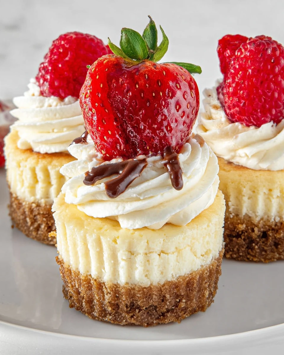 Mini New York Cheesecakes
