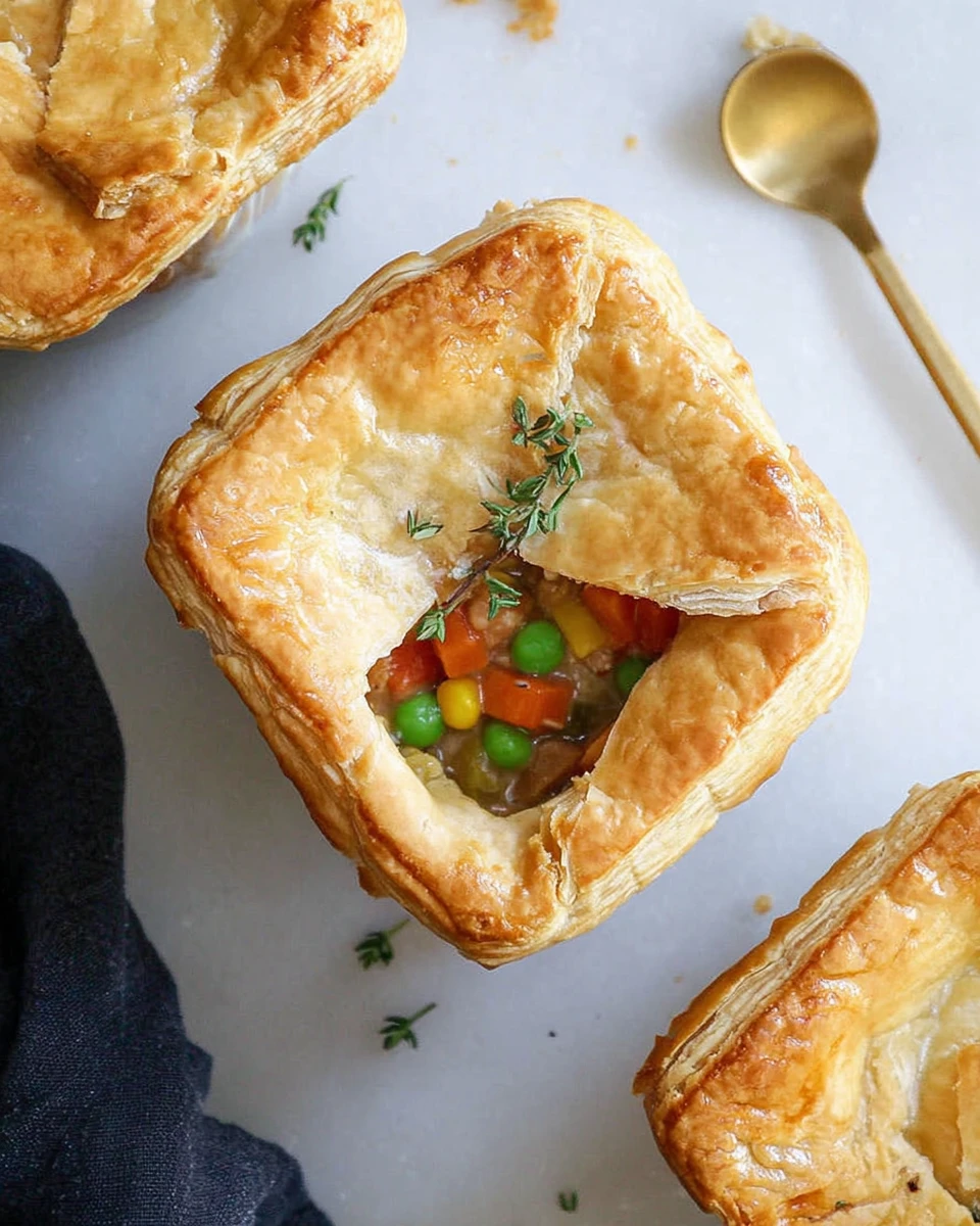 Mini Vegetarian Pot Pies
