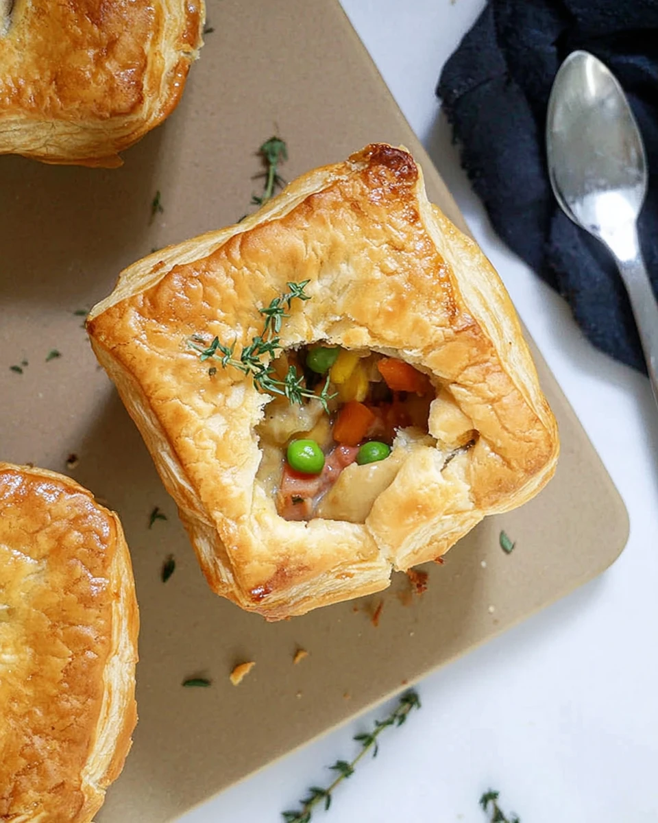 Mini Vegetarian Pot Pies