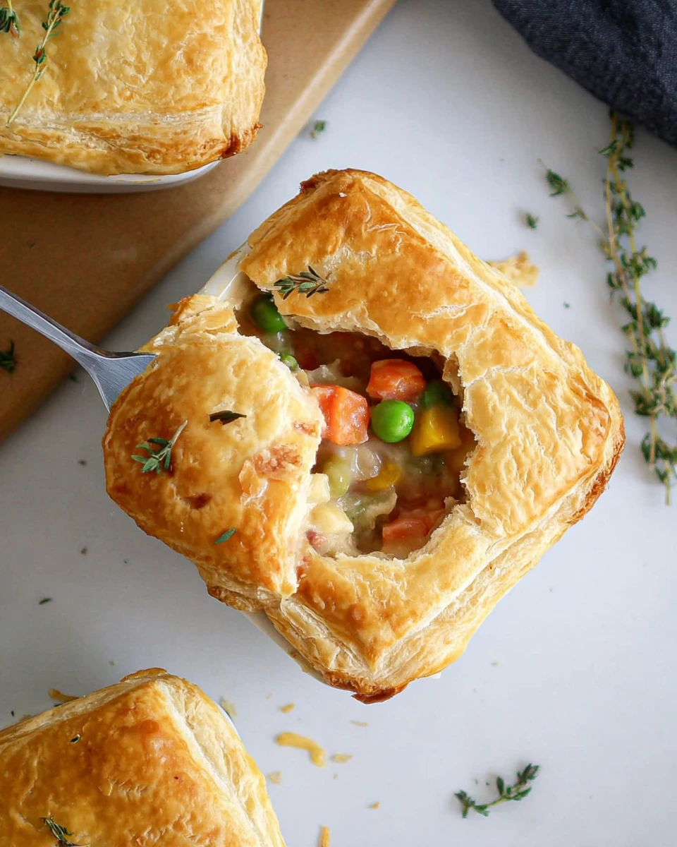 Mini Vegetarian Pot Pies