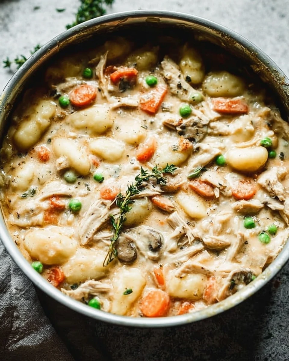 One Pot Chicken Gnocchi