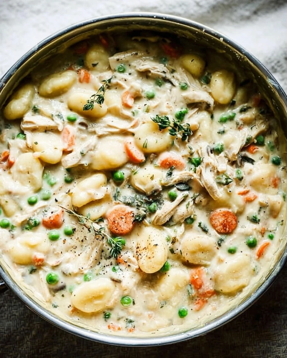 One Pot Chicken Gnocchi