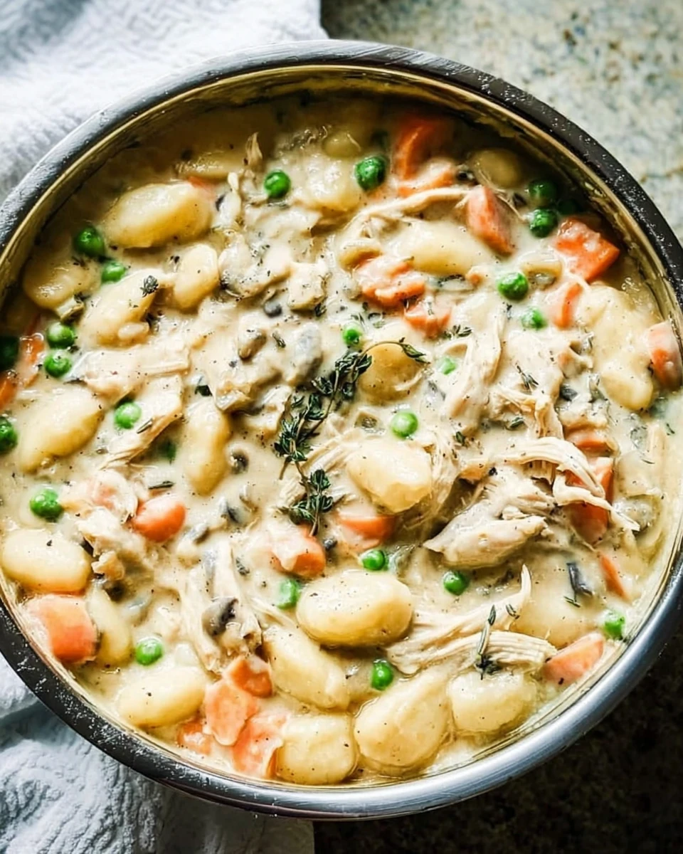 One Pot Chicken Gnocchi