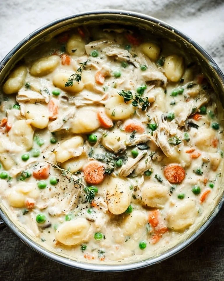 One Pot Chicken Gnocchi