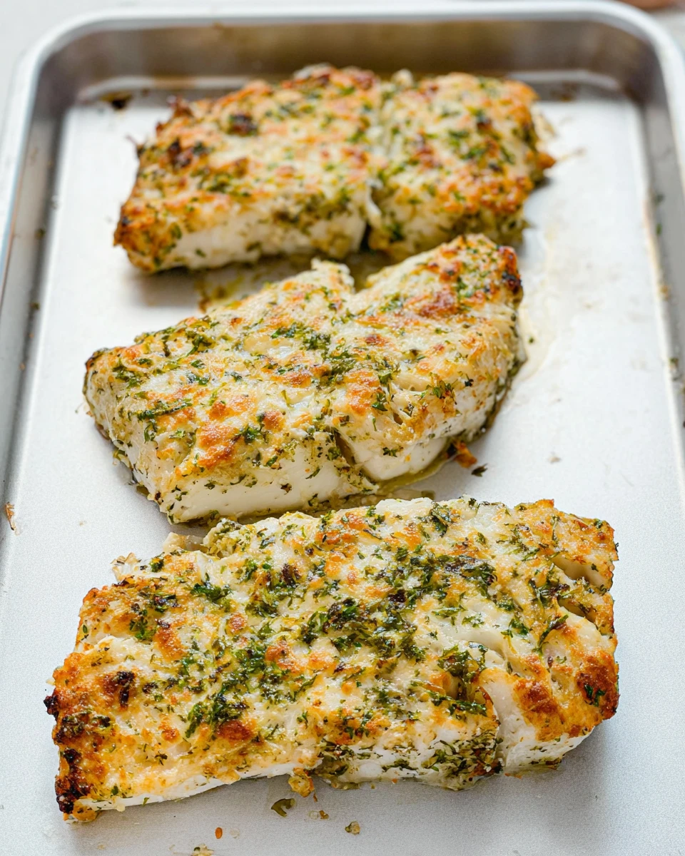 Parmesan Baked Cod