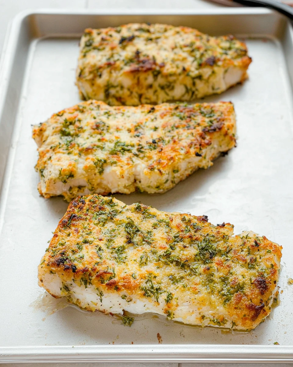 Parmesan Baked Cod