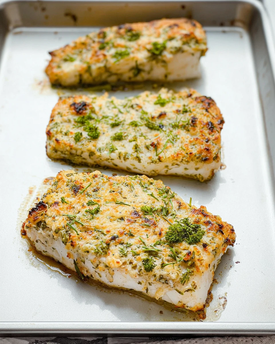 Parmesan Baked Cod