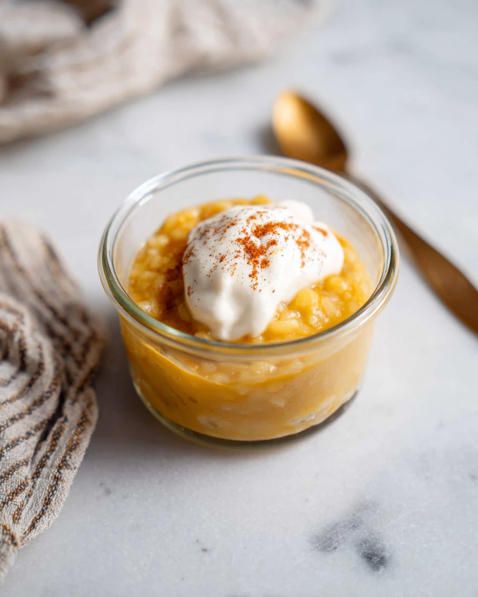 Pumpkin Rice Pudding