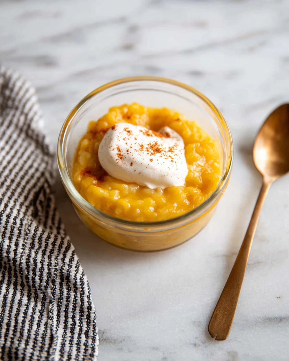 Pumpkin Rice Pudding