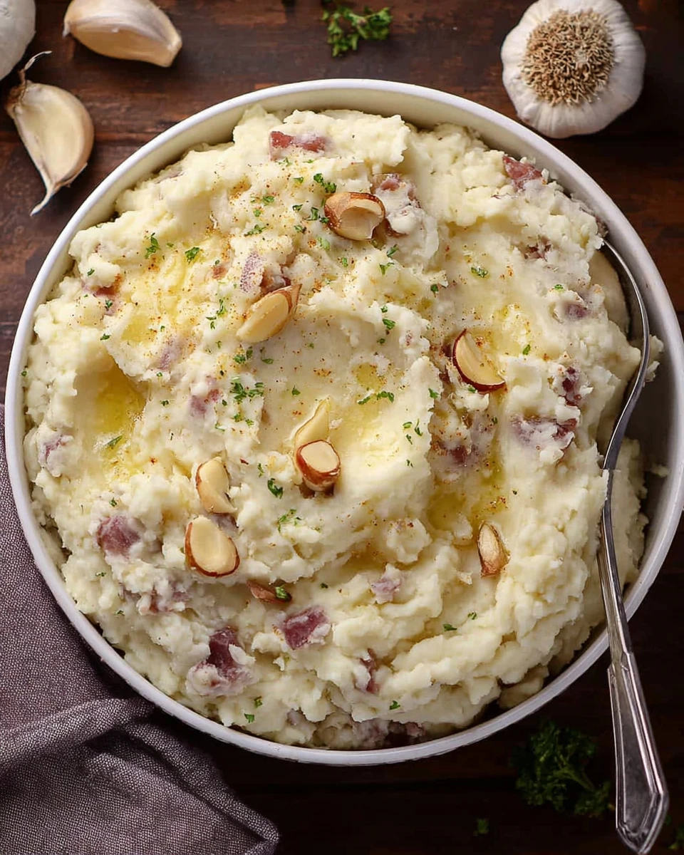 Roasted Garlic Mashed Potatoes