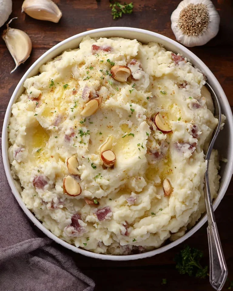 Roasted Garlic Mashed Potatoes