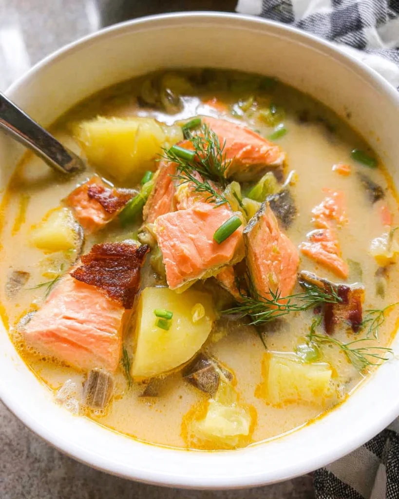 Salmon Head Soup