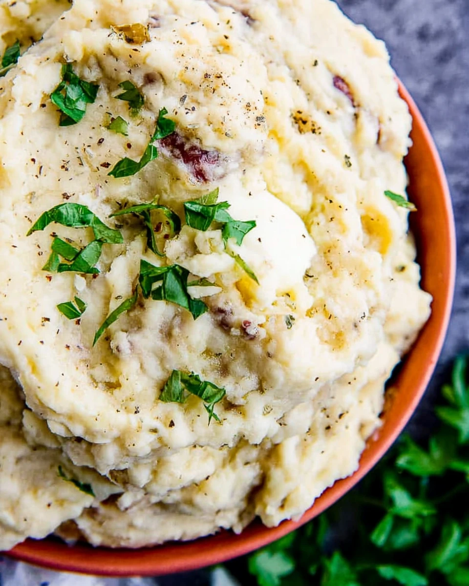 Slow Cooker Buttermilk Mashed Potatoes