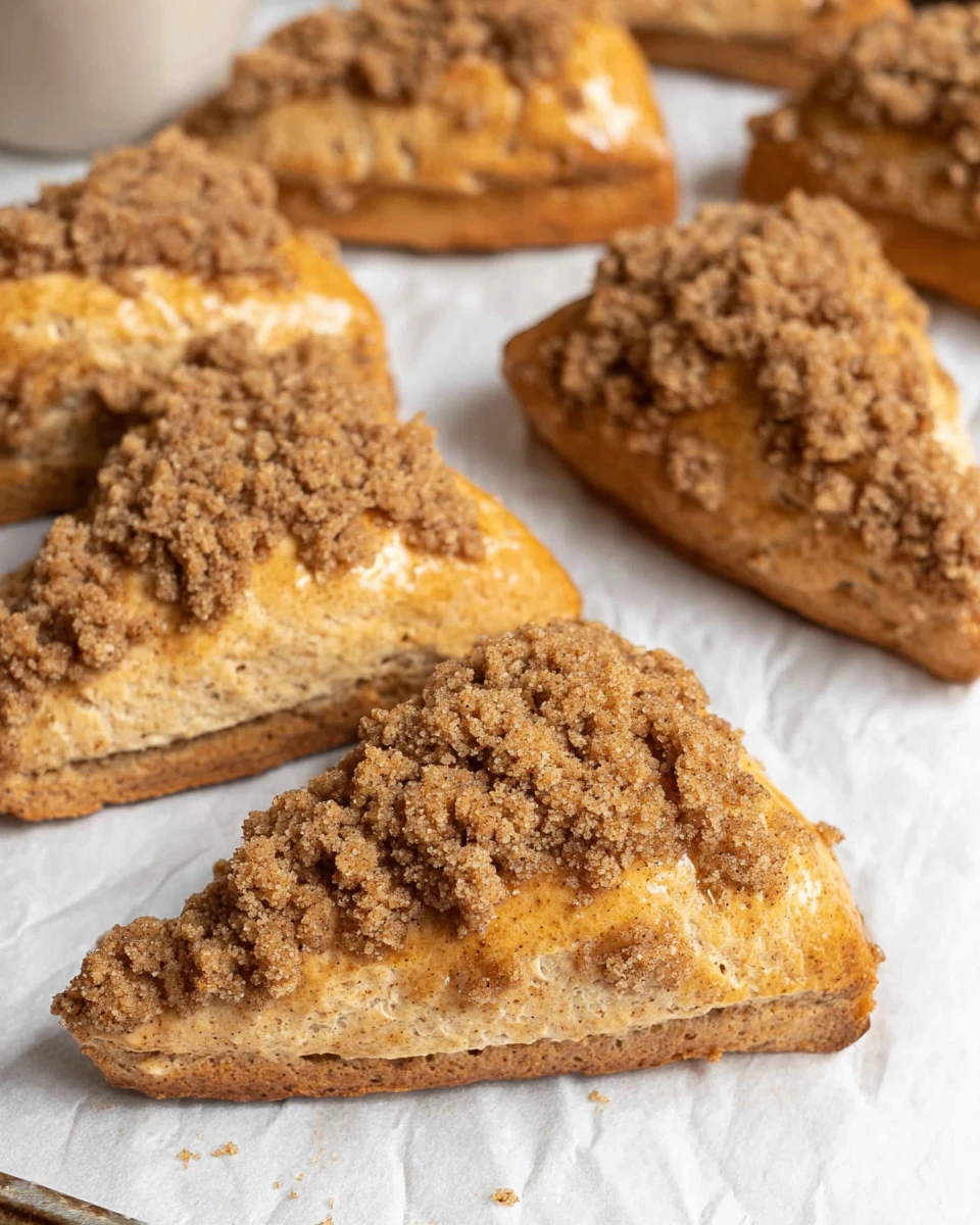 Snickerdoodle Streusel Scones