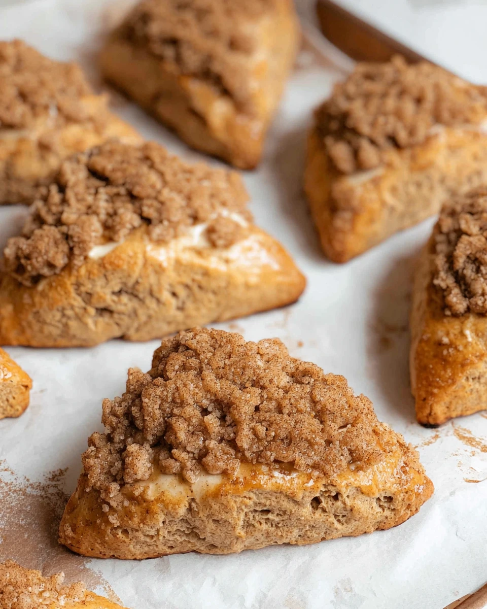 Snickerdoodle Streusel Scones