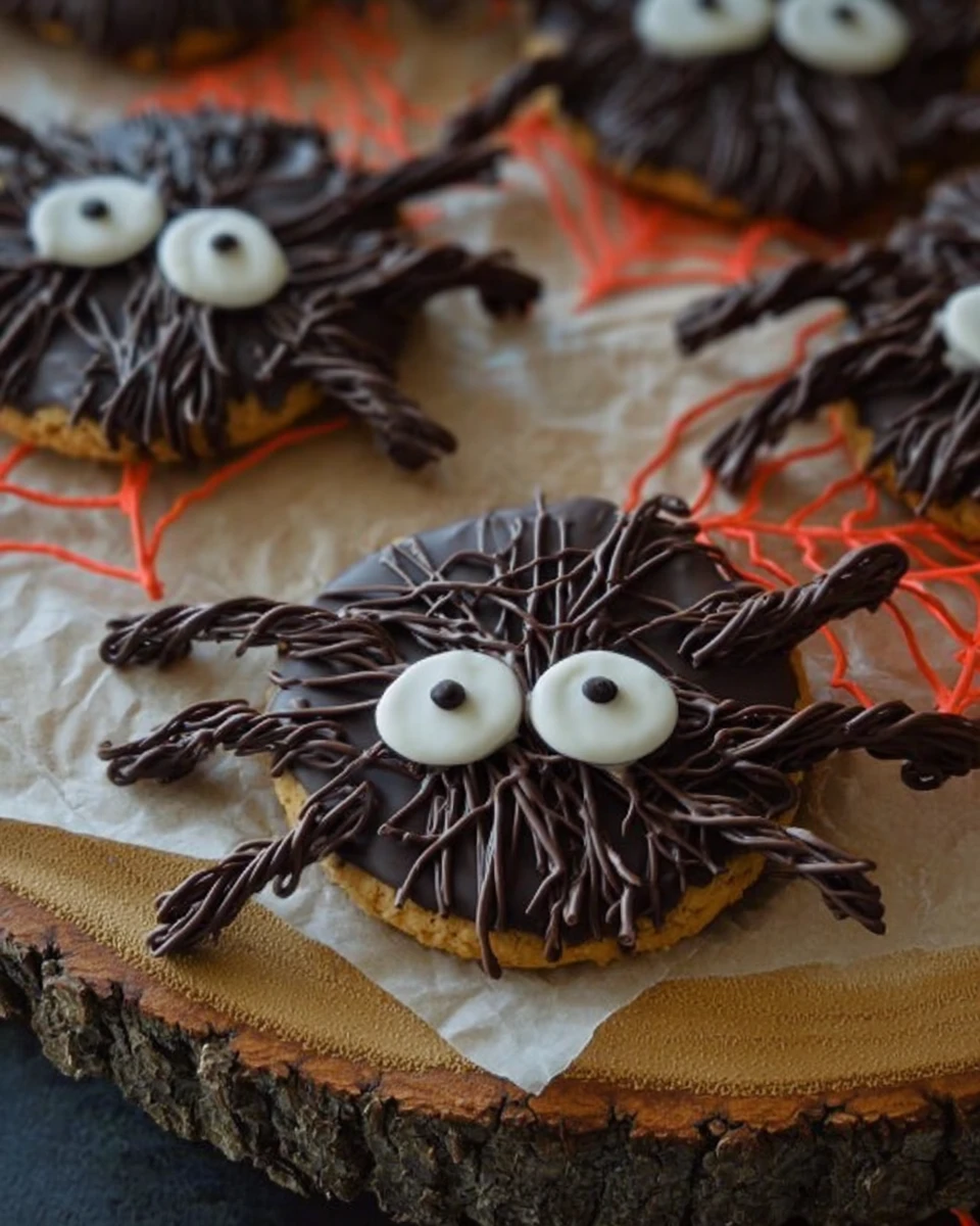 Spider Halloween Cookies