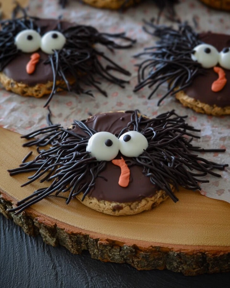 Spider Halloween Cookies