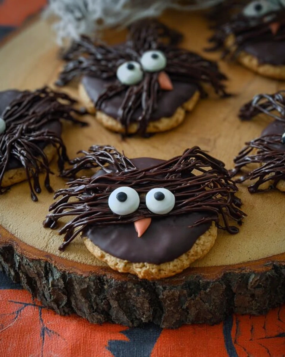 Spider Halloween Cookies