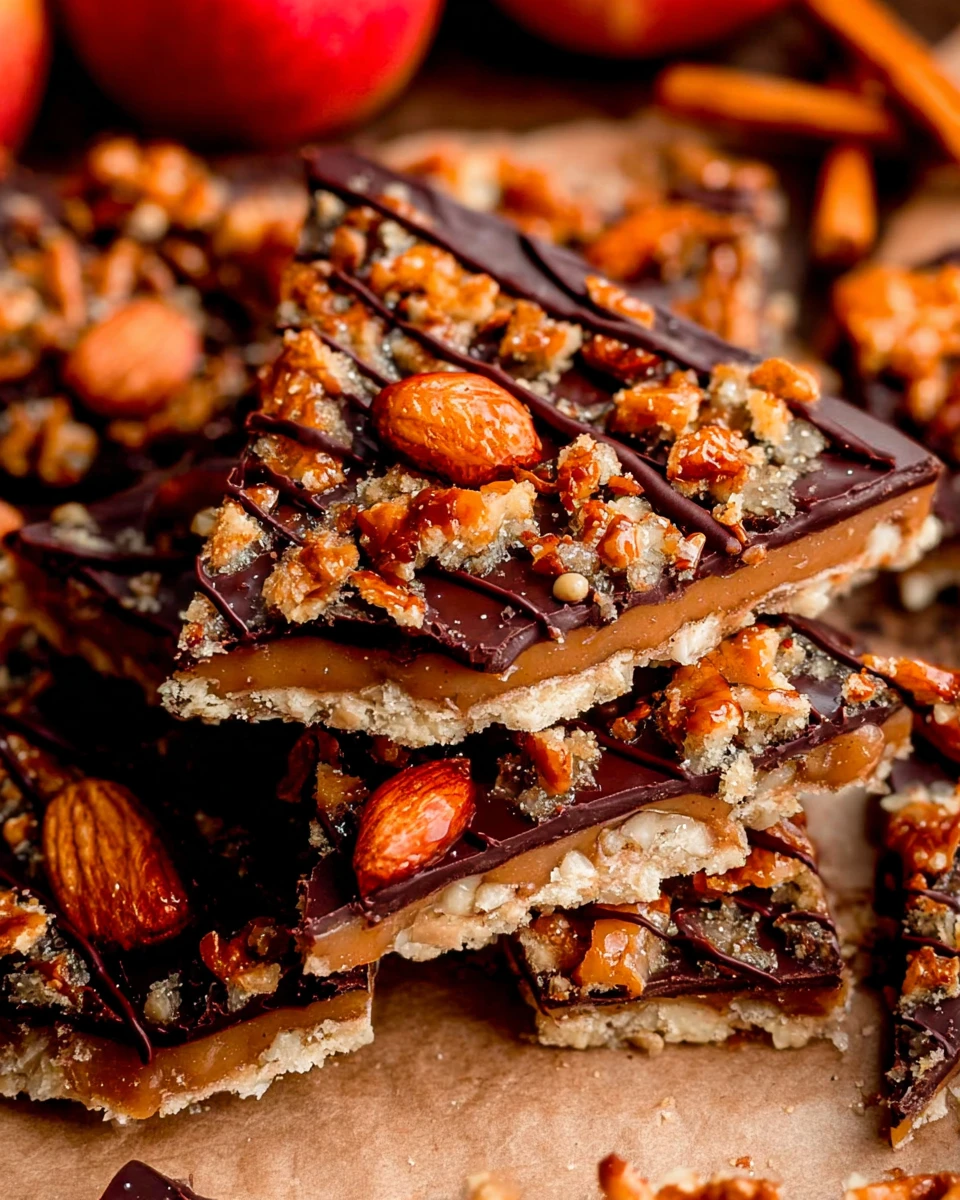 Thanksgiving Cracker Toffee