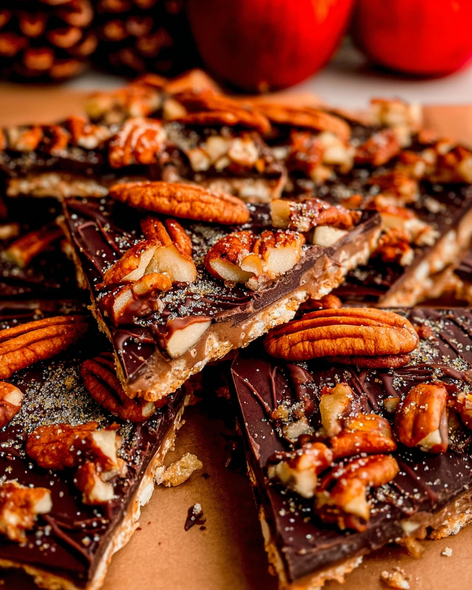Thanksgiving Cracker Toffee
