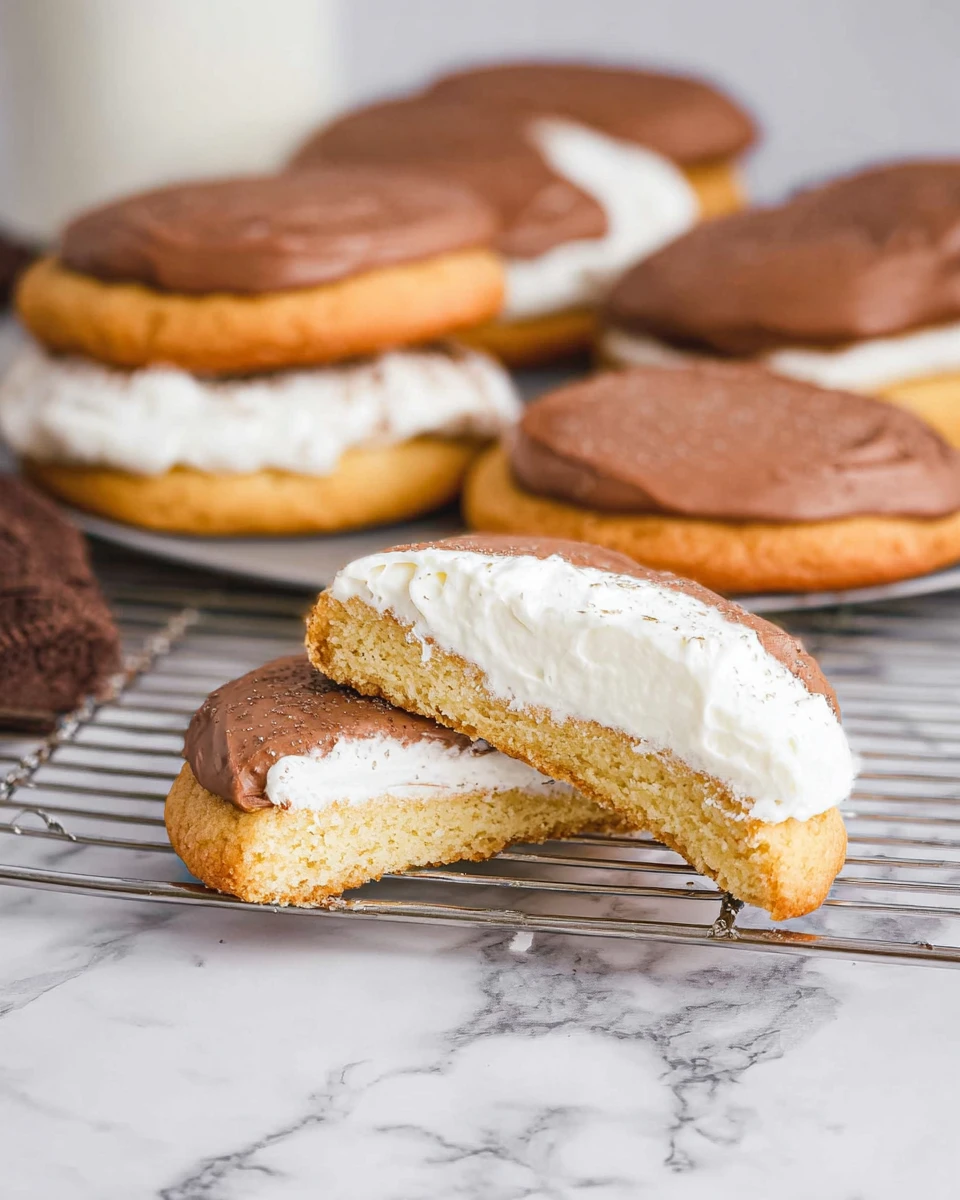 Vanilla Half Moon Cookies