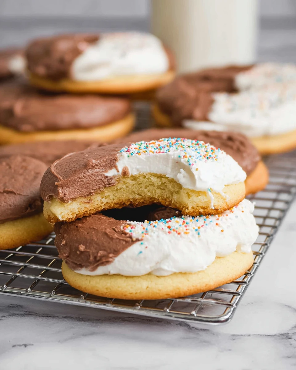 Vanilla Half Moon Cookies