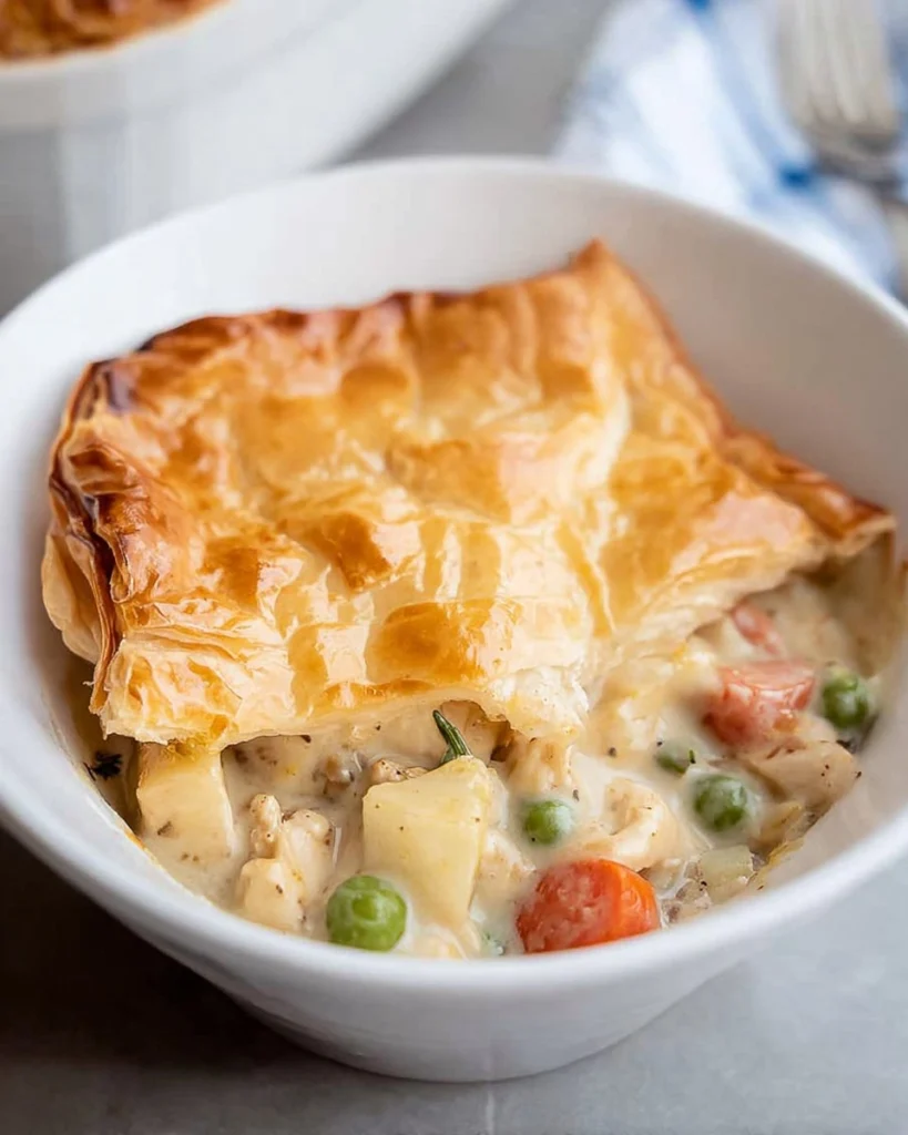 Creamy-Chicken-Pot-Pie-with-Puff-Pastry-Recipe