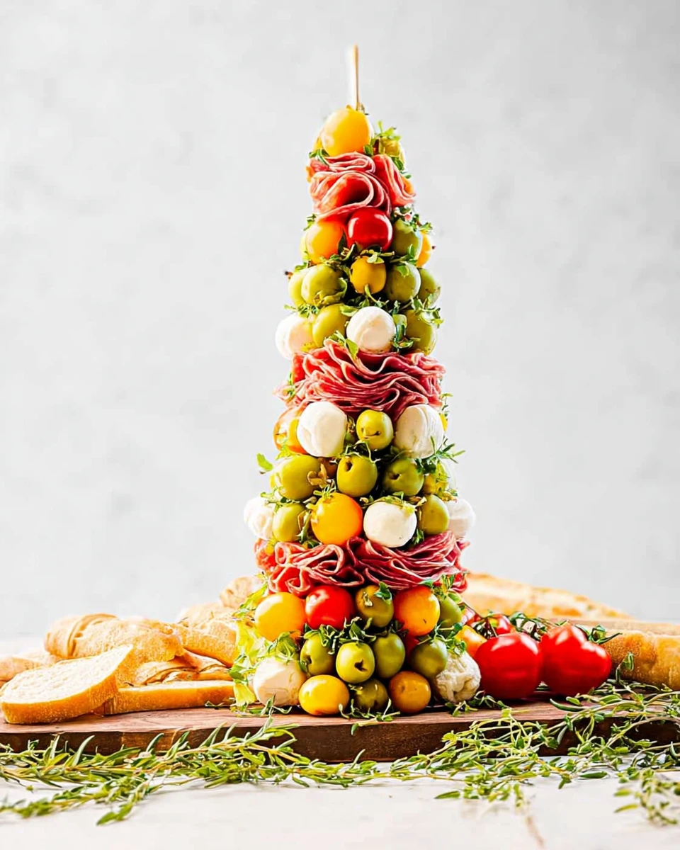Antipasto Christmas Tree