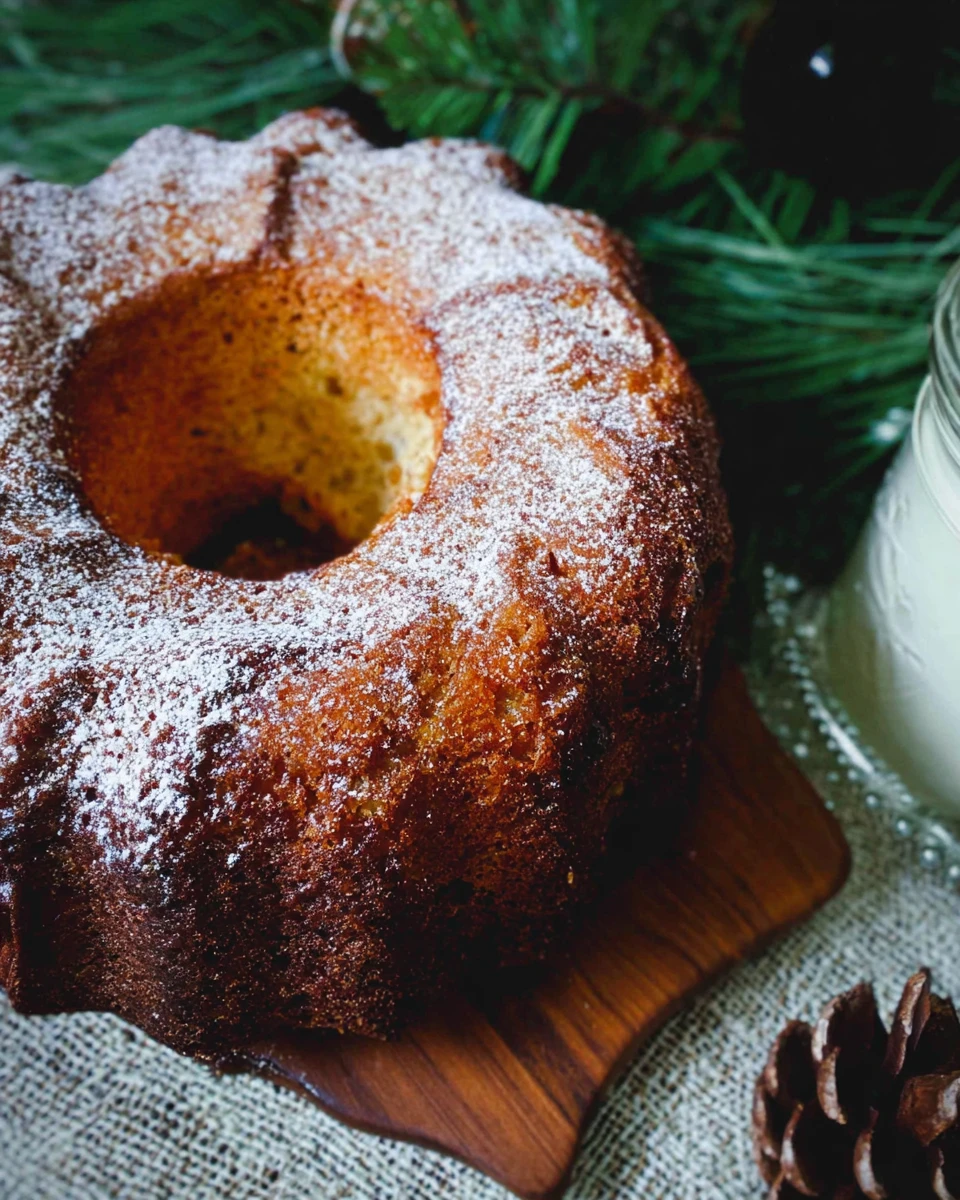 Apricot Brandy Pound Cake