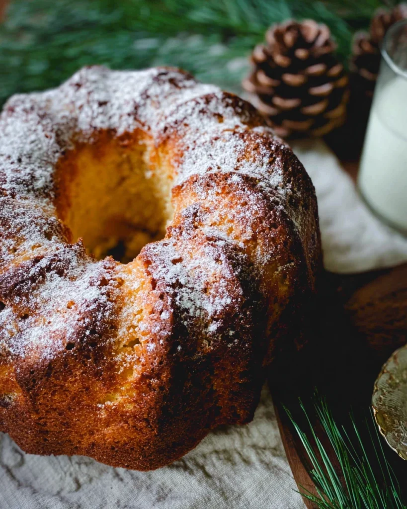 Apricot Brandy Pound Cake