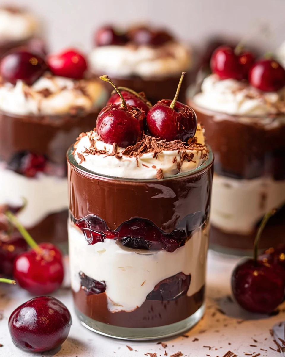 Black Forest Dessert Cups