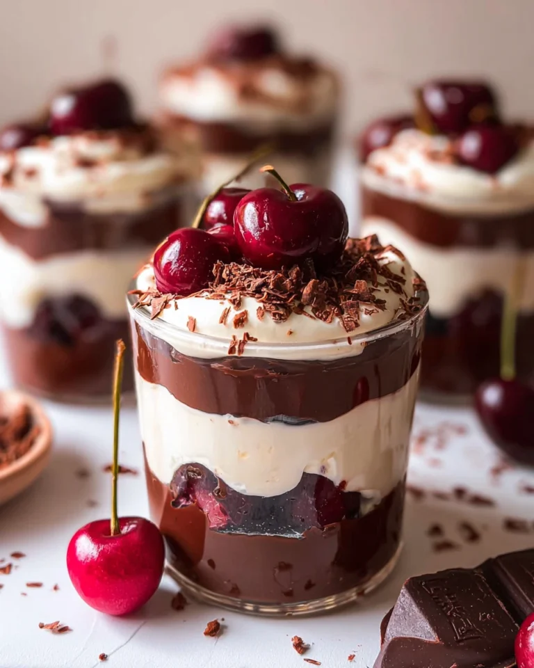Black Forest Dessert Cups