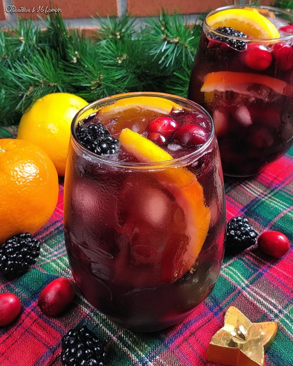 Blackberry Pomegranate Sangria