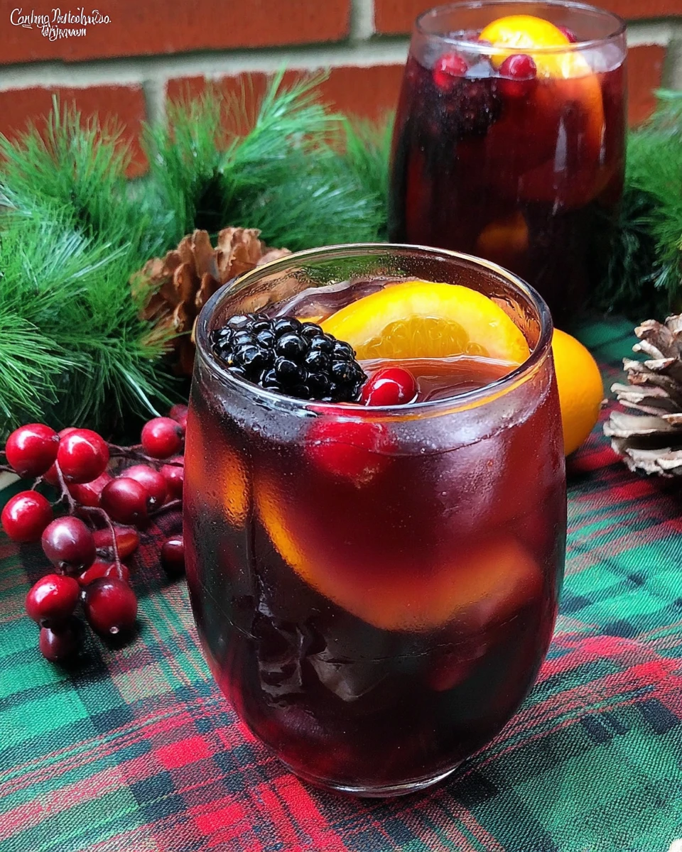 Blackberry Pomegranate Sangria